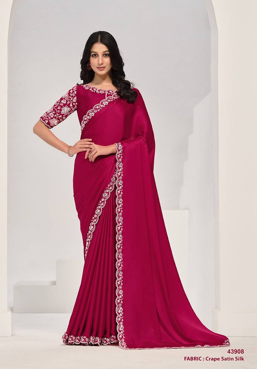 NORITA 43900 SAANJH By MAHOTSAV 43903 to 43918 Series Indian Traditional Beautiful Stylish Fancy Colorful Party Wear & Occasional Wear Silk Sarees At Wholesale Price
